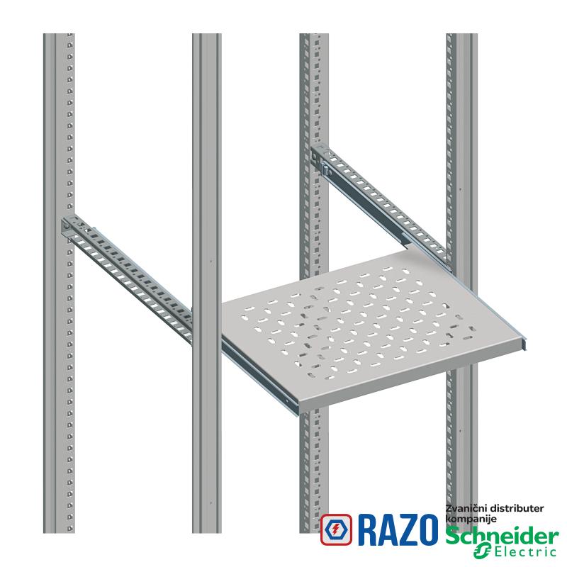 dve teleskopske šine za teleskopsku policu - 500 mm orman 