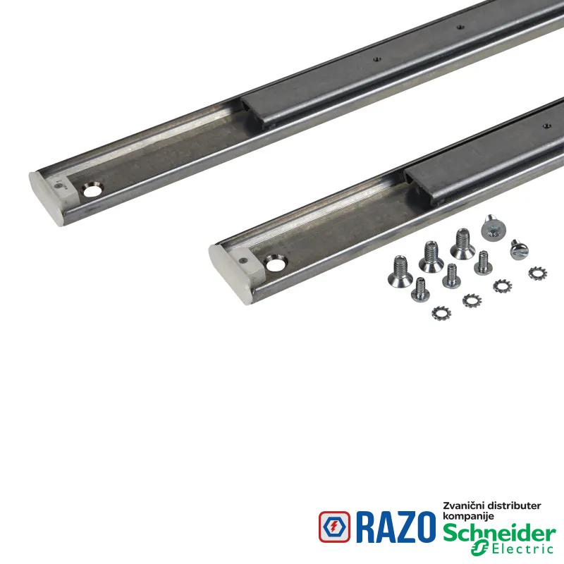 teleskopske šine za montažu teleskopske police - 600 mm orman 