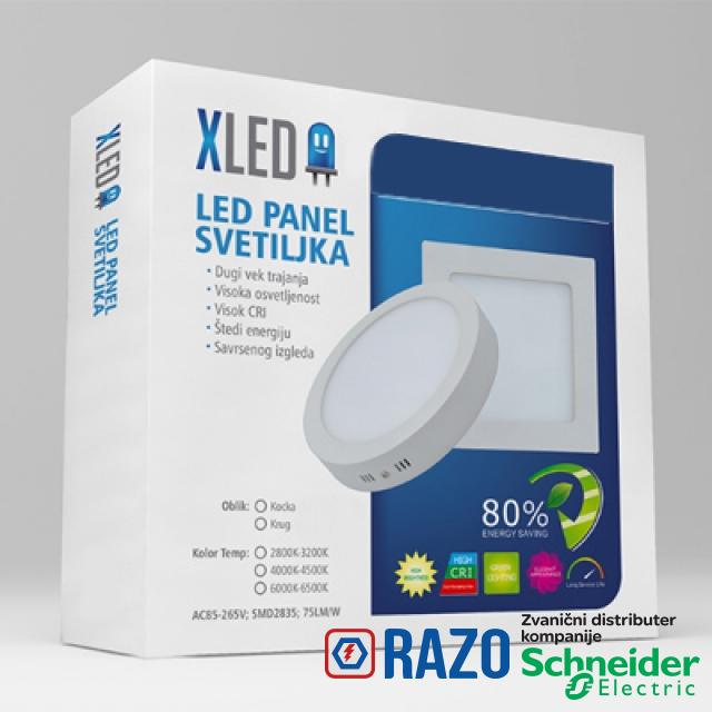 LED Panel Nadgradni okrugli 24W 4000K 