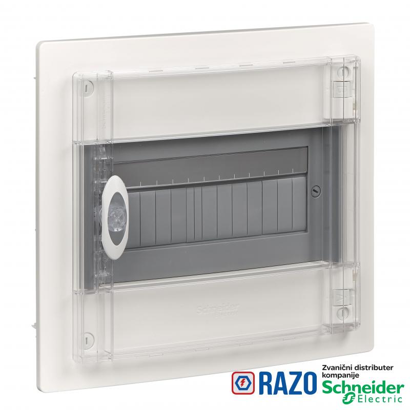 Pragma ugradni orman - IP40 - 1 x 13 modula - providna vrata 