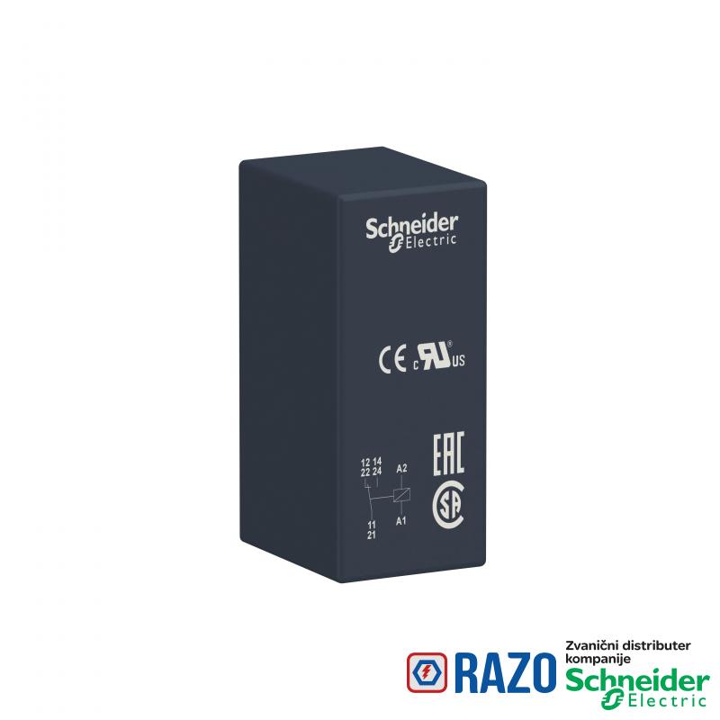 interfejs utični relej - Zelio RSB - 1 C/O - 24 V AC - 16 A 