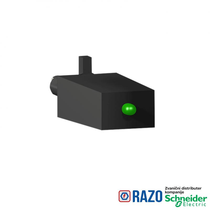 varistor + zelena LED - 110..230 VAC/DC - za RSZ podnožja 