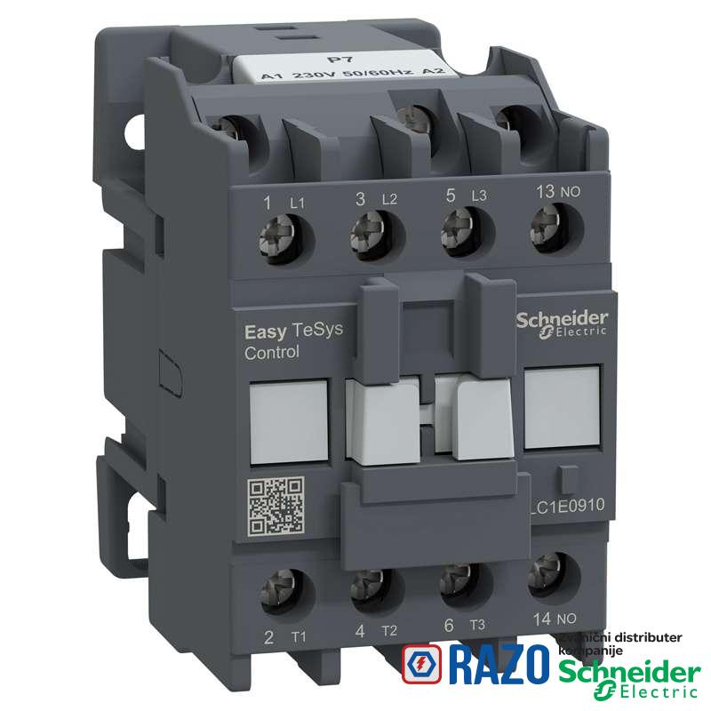 Kontaktor 3P 9A 4kW 230V AC 
