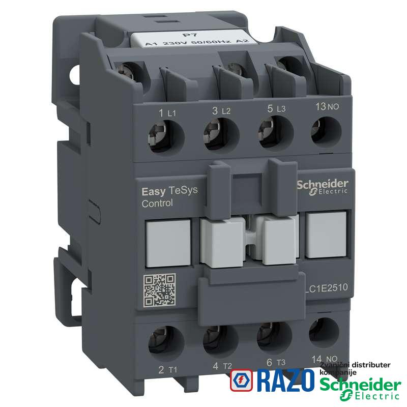 Kontaktor 3P 25A 11kW 230V AC 