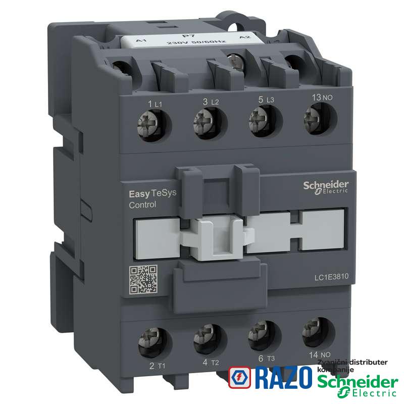 Kontaktor 3P 38A 18.5kW 230V AC 