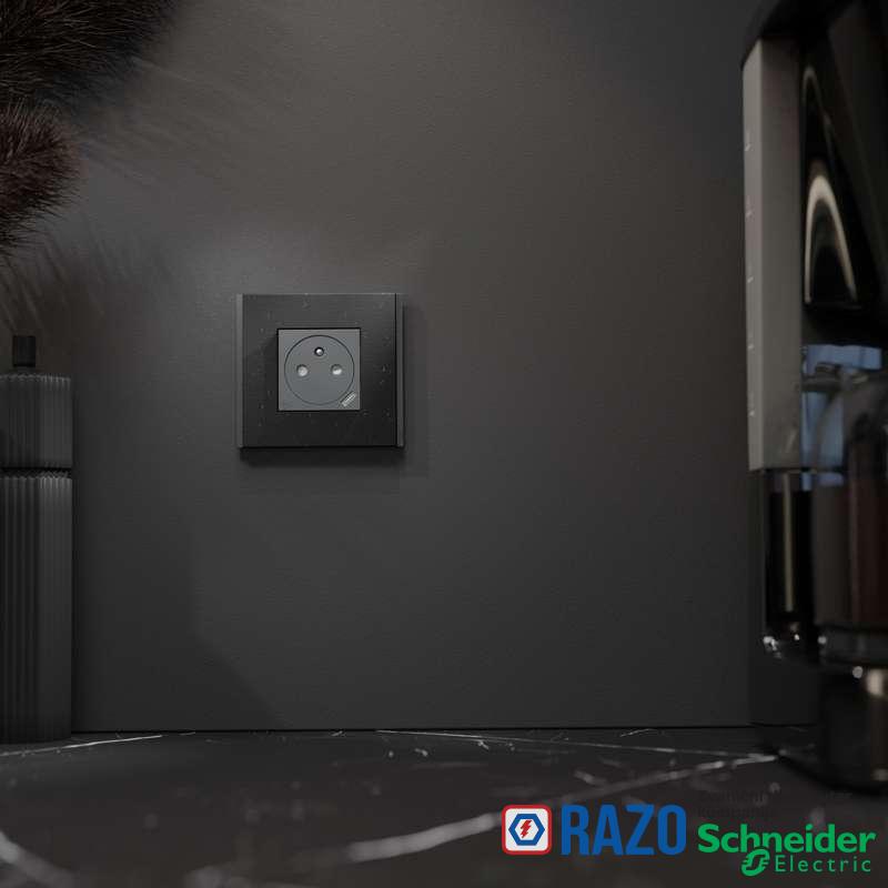 Dekorativni ram Unica Deco 1 element iscepkano drvo 