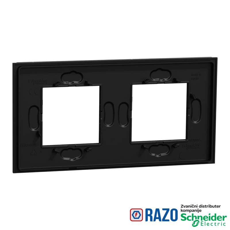 Dekorativni ram Unica Deco 2 elementa iscepkano drvo 