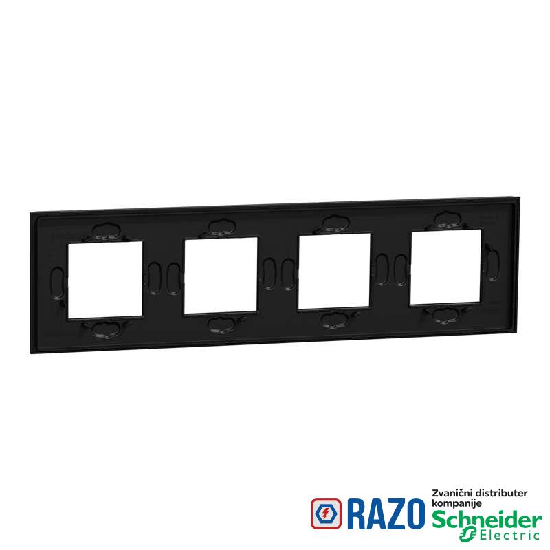 Dekorativni ram Unica Deco 4 elementa iscepkano drvo 