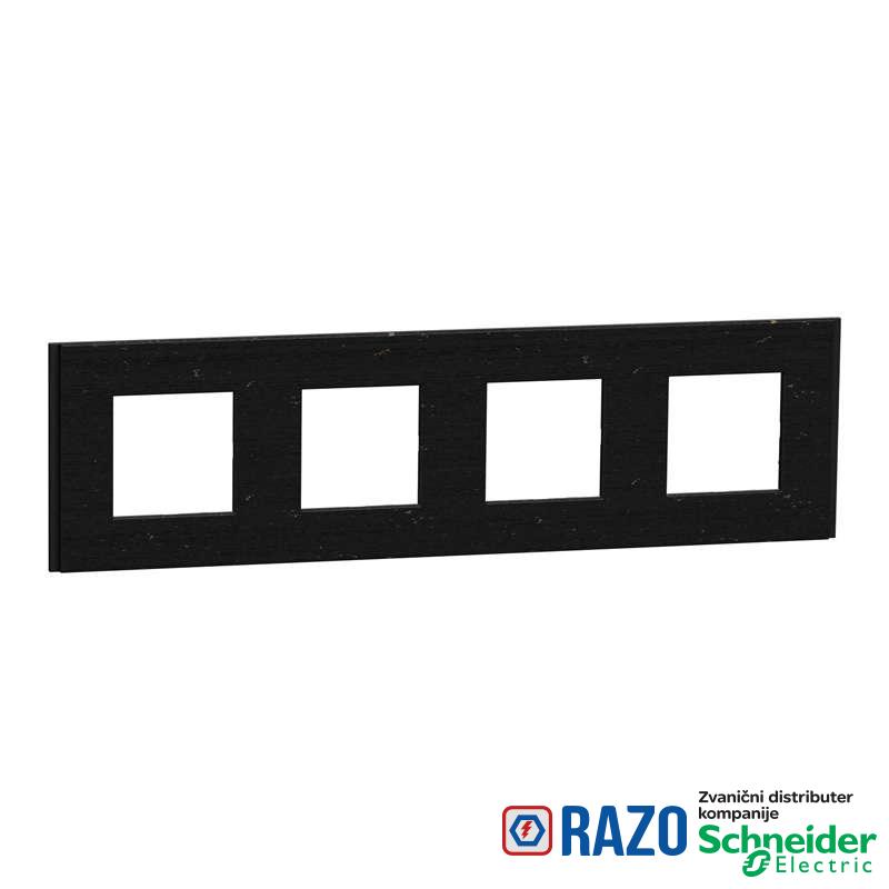 Dekorativni ram Unica Deco 4 elementa iscepkano drvo 