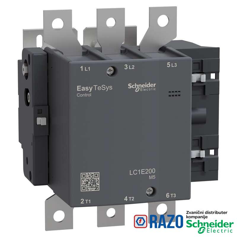 Kontaktor 3P TVS 200A AC3 220V AC 