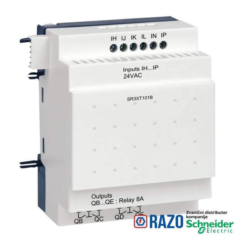 digitalni I/O modul za proširenje - 10 I O - 24 V AC - za Zelio Logic 