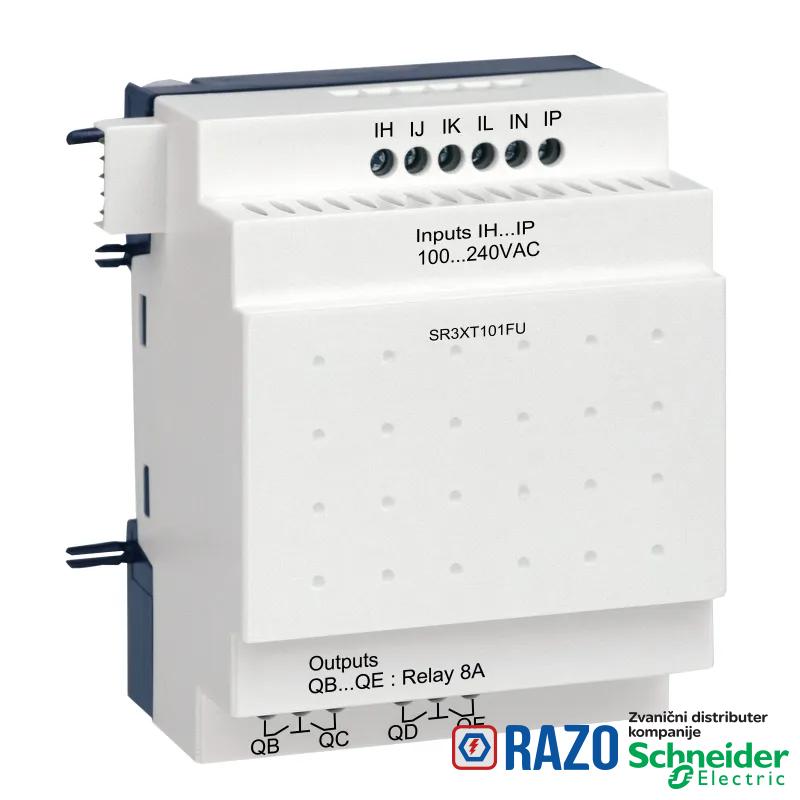 digitalni I/O modul za proširenje - 10 I O - 100..240 V AC - za Zelio Logic 