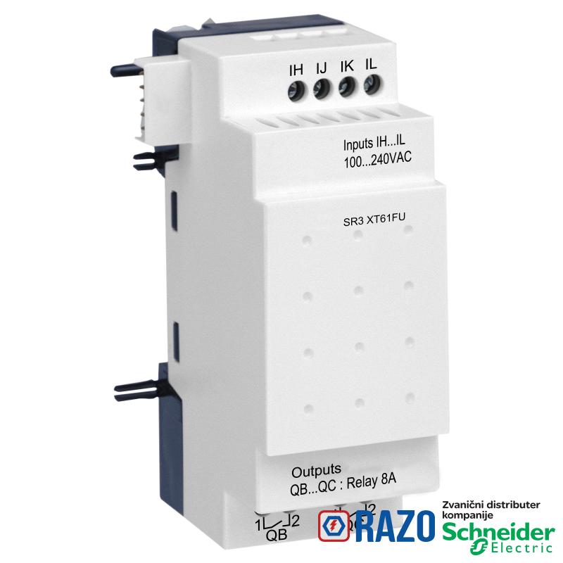 digitalni I/O modul za proširenje - 6 I O - 100..240 V AC - za Zelio Logic 