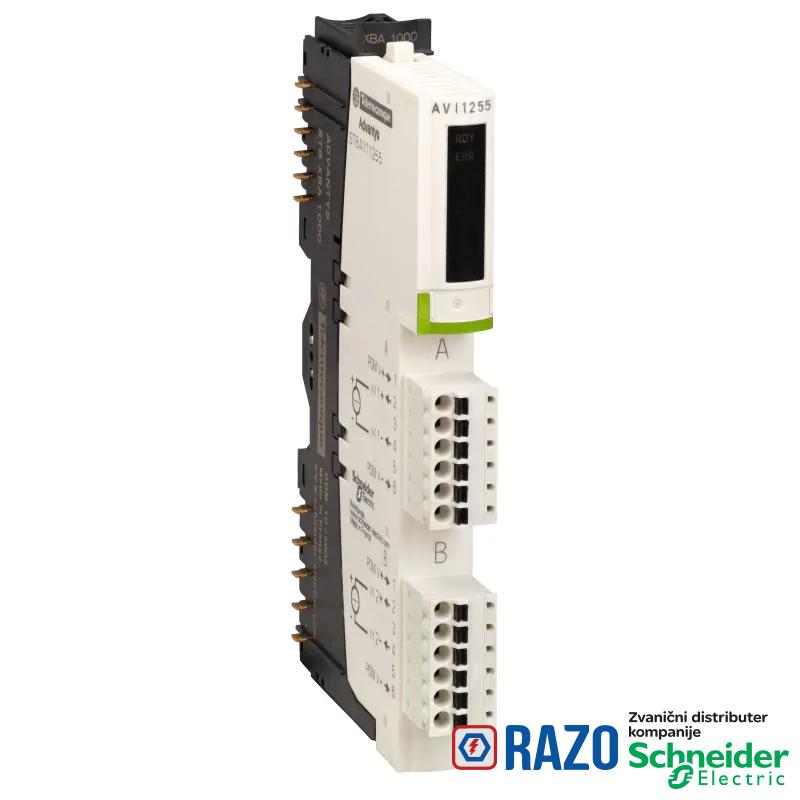 set osnovnog analognog ulaza STB - 0..10 V - 2 I - 10-bitni 