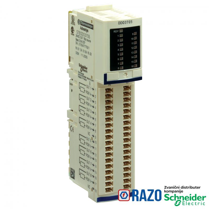 osnovni digitalni izlazni modul STB - 24 V DC - 16 O 