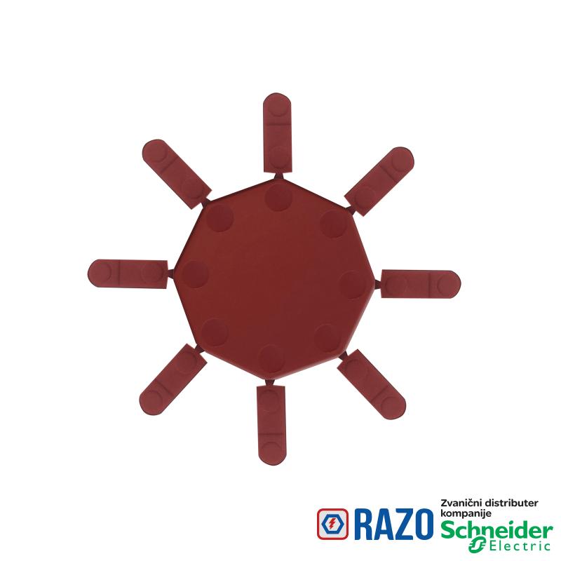 STB-pin za zaključavanje - između modula za razvod napajanja i priključnog bloka 