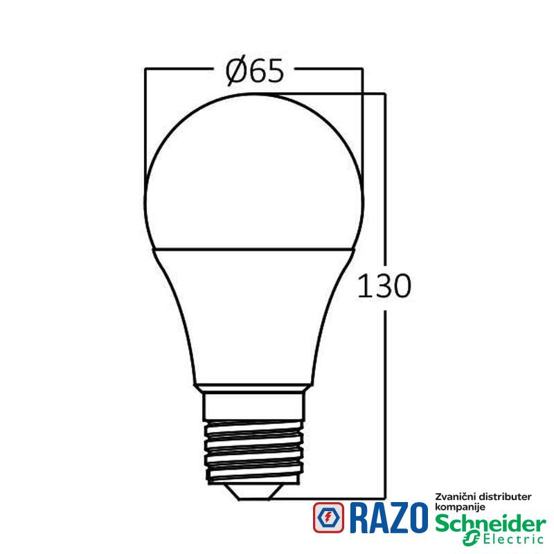 LED sijalica E-27 13W 4000K 