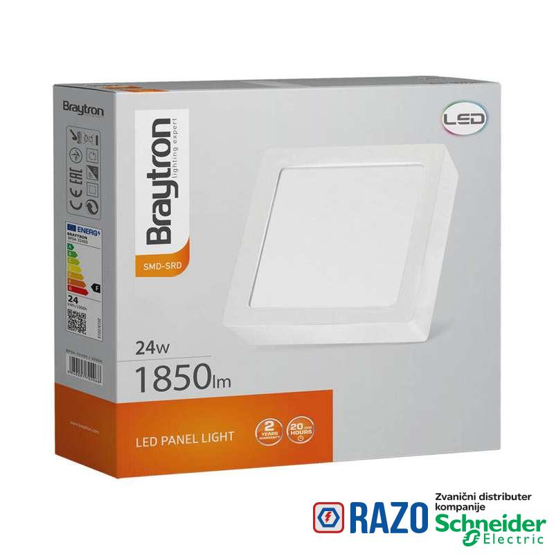 LED Panel nadgradni 24W 4000K 