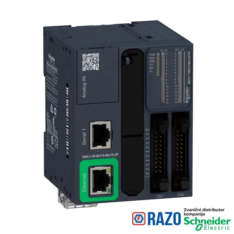 kontroler M221 32 IO tranzistorski PNP Ethernet 