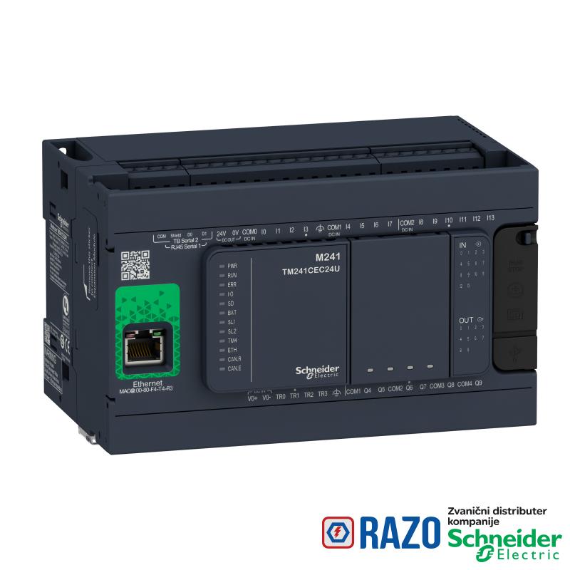 kontroler M241 24 IO relejni Ethernet 