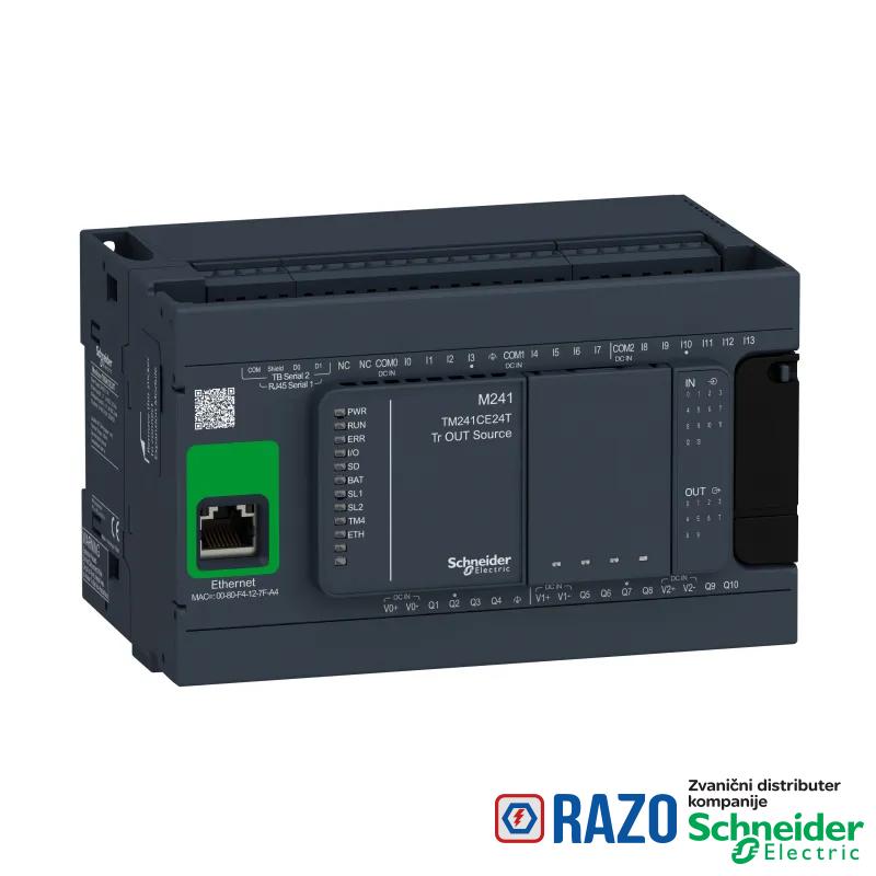 kontroler M241 24 IO tranzistorski PNP Ethernet 