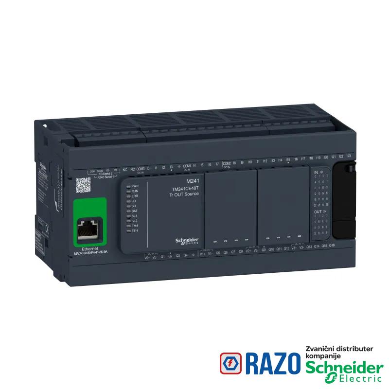 kontroler M241 40 IO tranzistorski PNP Ethernet 