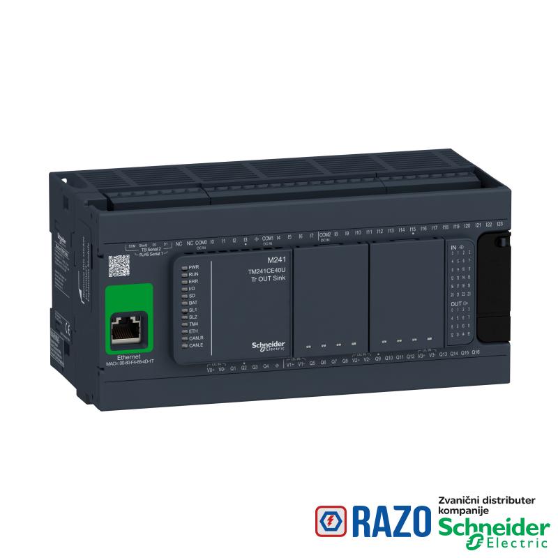 kontroler M241 40 IO tranzistorski NPN Ethernet 