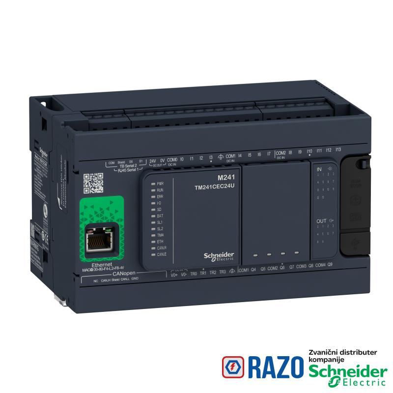kontroler M241 24 IO relejni Ethernet CANOpen master 
