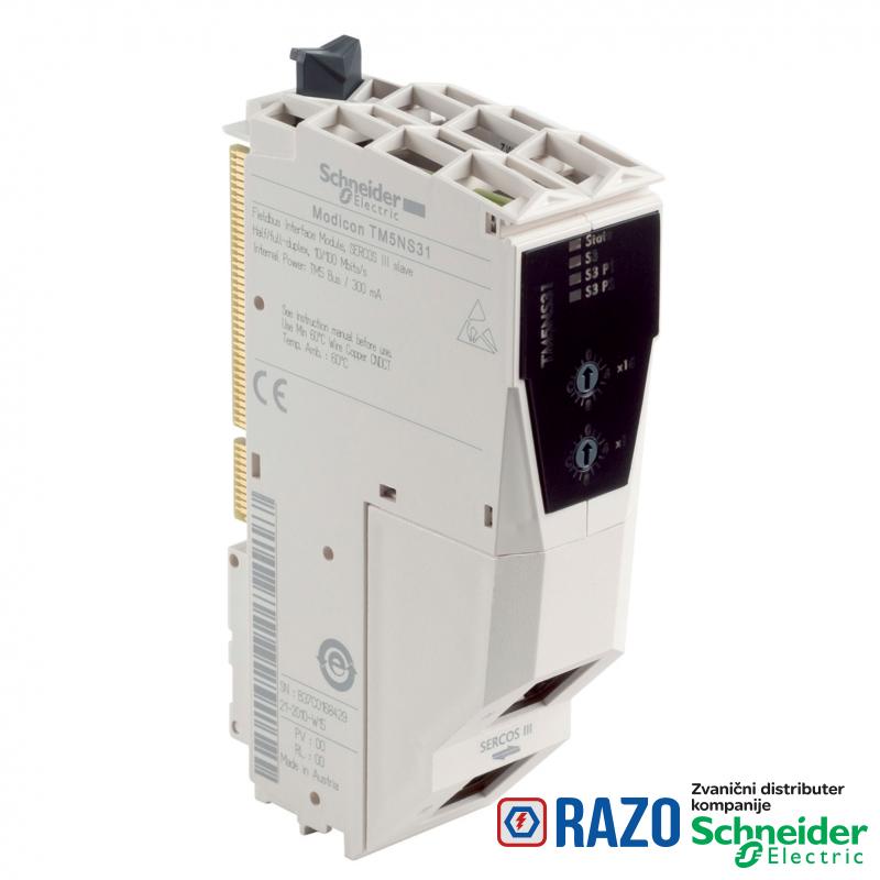 SERCOS III field bus interfejs modul 