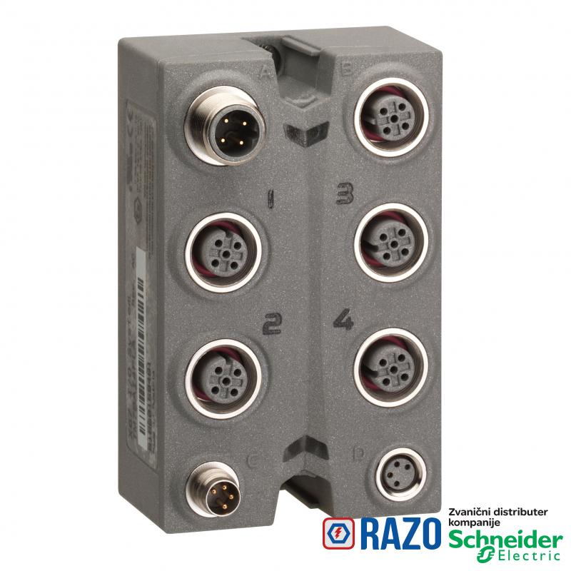 blok za proširenje - TM7 - IP67 - 2 AI/2AO - 0-20mA - M12 konektor 