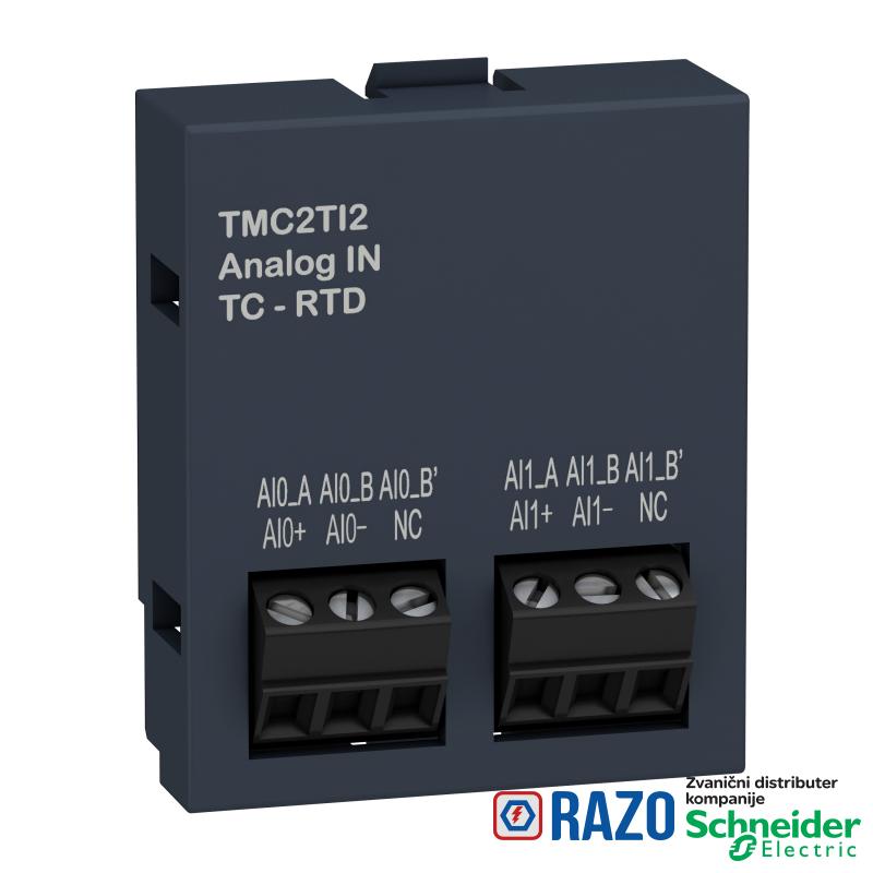 kertridž M221 - 2 temperaturna ulaza - I/O proširenje 