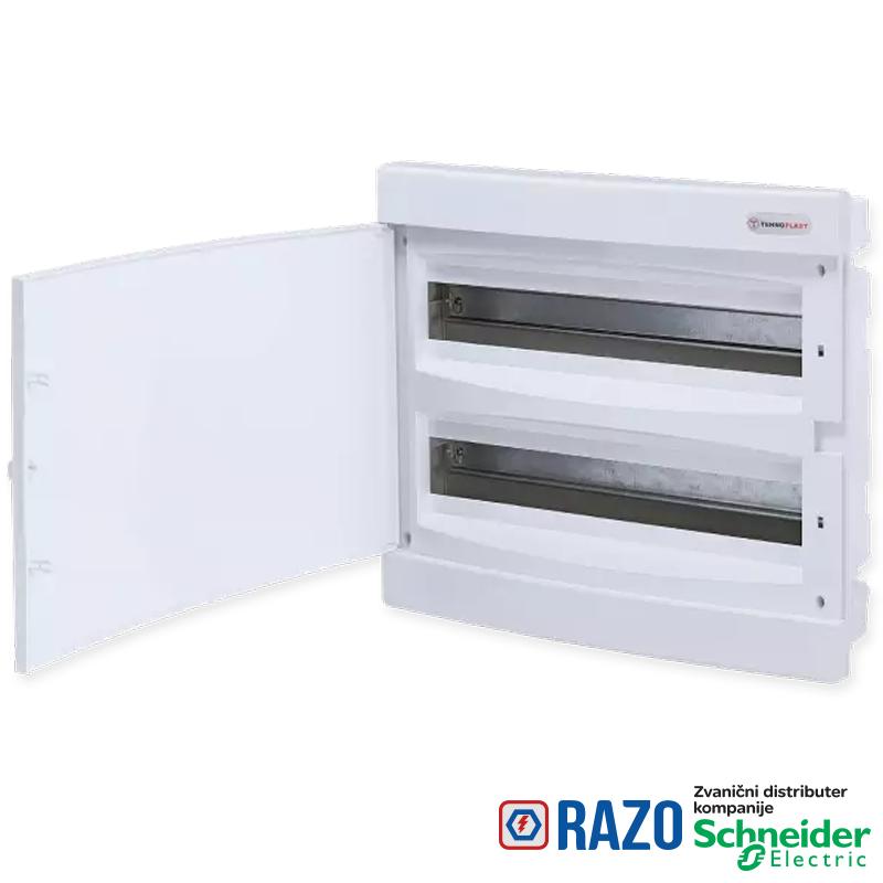 Tabla ugradna U36 tip C 2x18 Bela vrata 