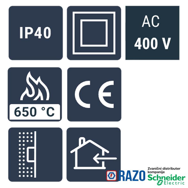 Tabla ugradna U24 tip A 