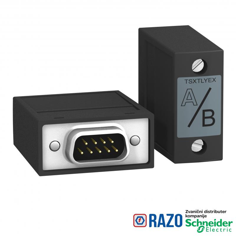 linijski terminator - za završetak reka - set od 2 