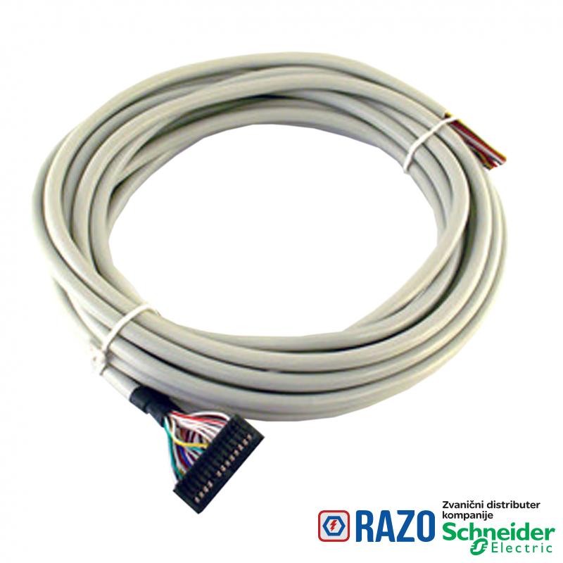 prefabrikovan kabl - za I/O proširenje - Twido - 3 m 