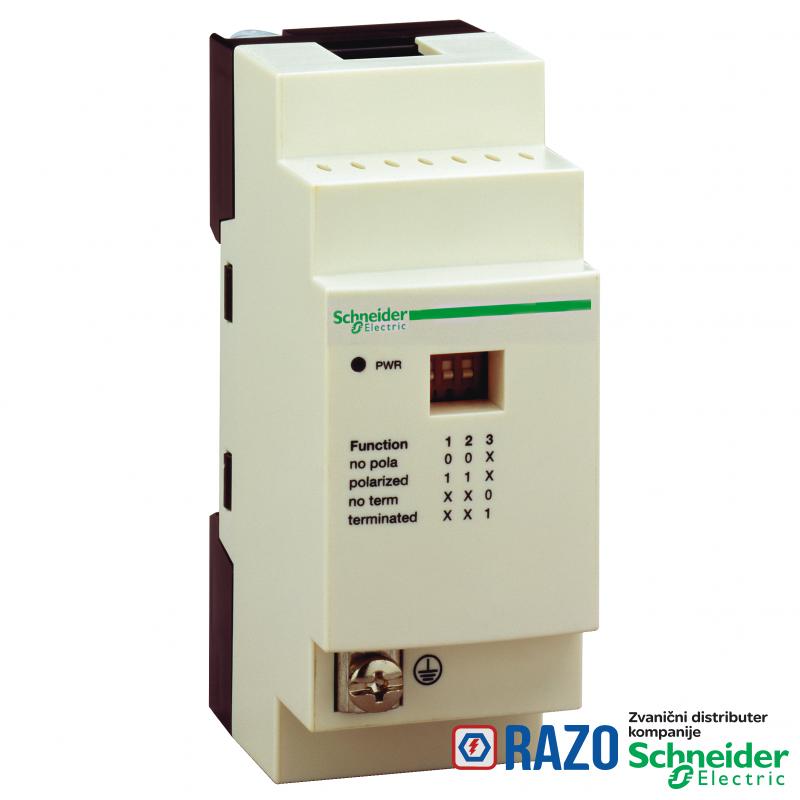 otcepna kutija - serijska veza - za PLC Twido - 1 RJ45 - 2 RJ45 