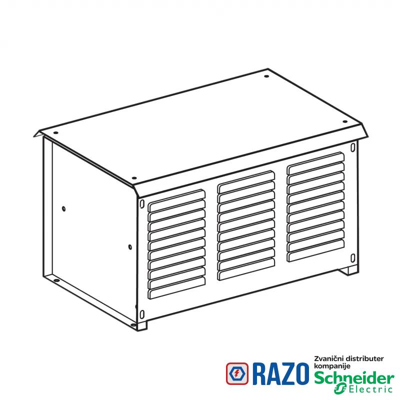 kočioni otpornik - 2.1 Ω - 75 kW - IP23 