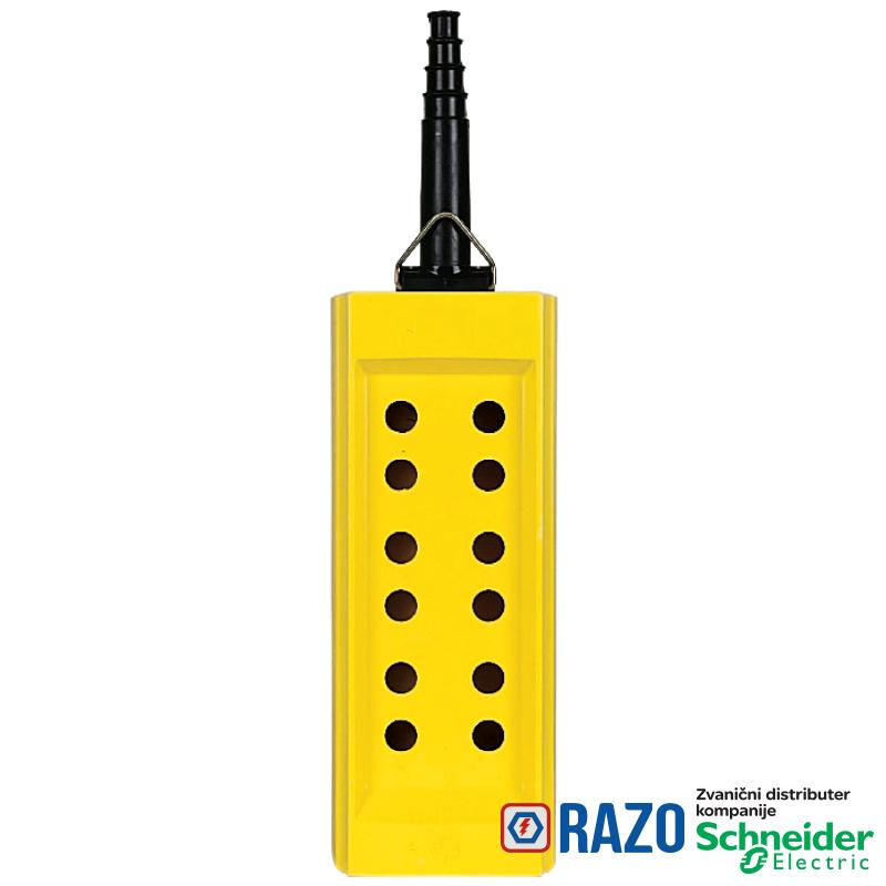 prazna viseća upravljačka stanica XAC-B - 12 otvora u 2 kolone 