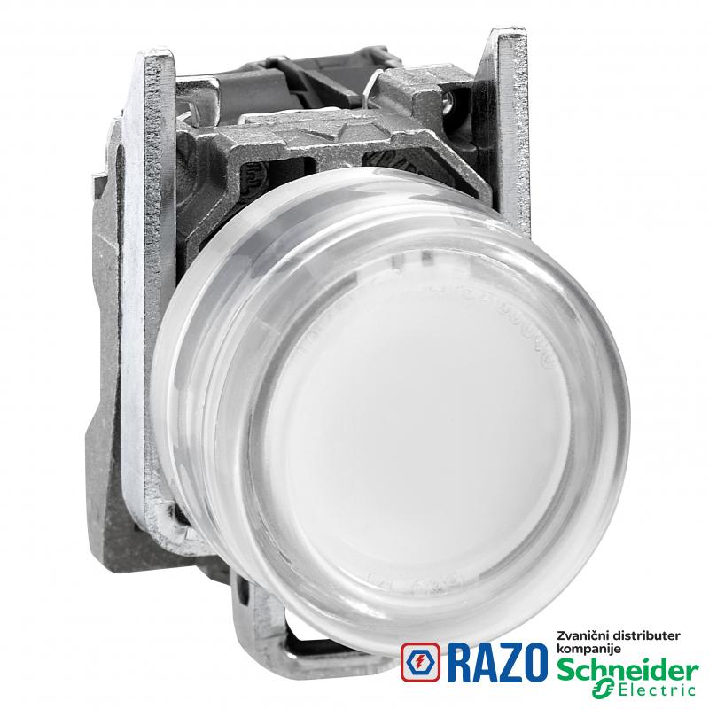 beli svetleći taster - Ø 22 - 24 V-ATEX 