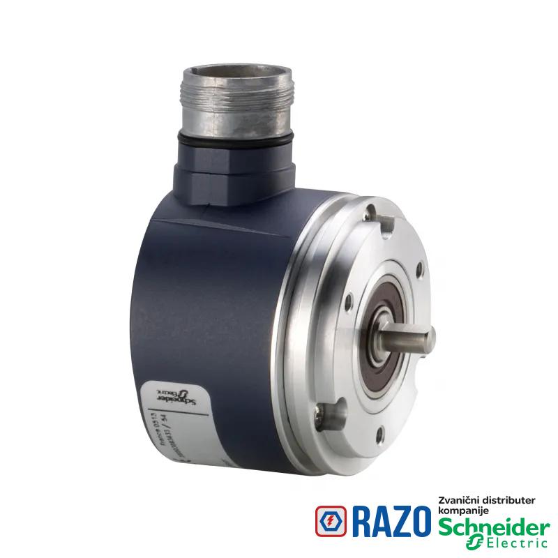 inkrementalni enkoder Ø 58 - puna osovina 6 mm - 2500 tačaka - 5V RS422 