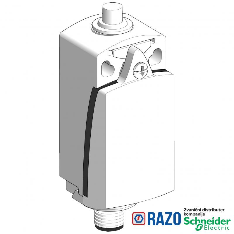 granični prekidač XCKD - metalni klip - 1NC+1NO - trenutno - M12 