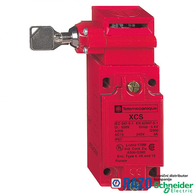 metalni sigurnosni prekidač XCSC - 2 NC + 1 NO - sporo prekidanje - 1 Pg 13 