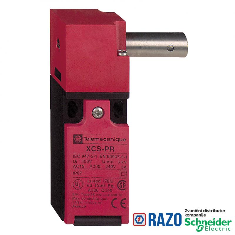 sigurnosni prekidač XCSPR - vratilo 30 mm - 2NC -M16 