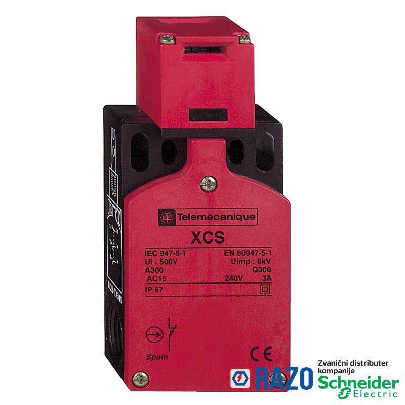 plastični sigurnosni prekidač XCSTA - 1 NC + 2 NO - sporo prekidanje - 1 Pg 11 