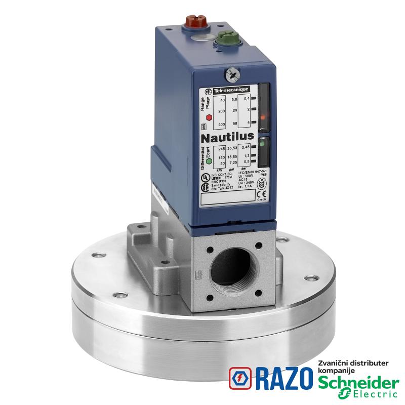presostat XMLB 330 mbar - regulacija između 2 granične vrednosti - 1 C/O 