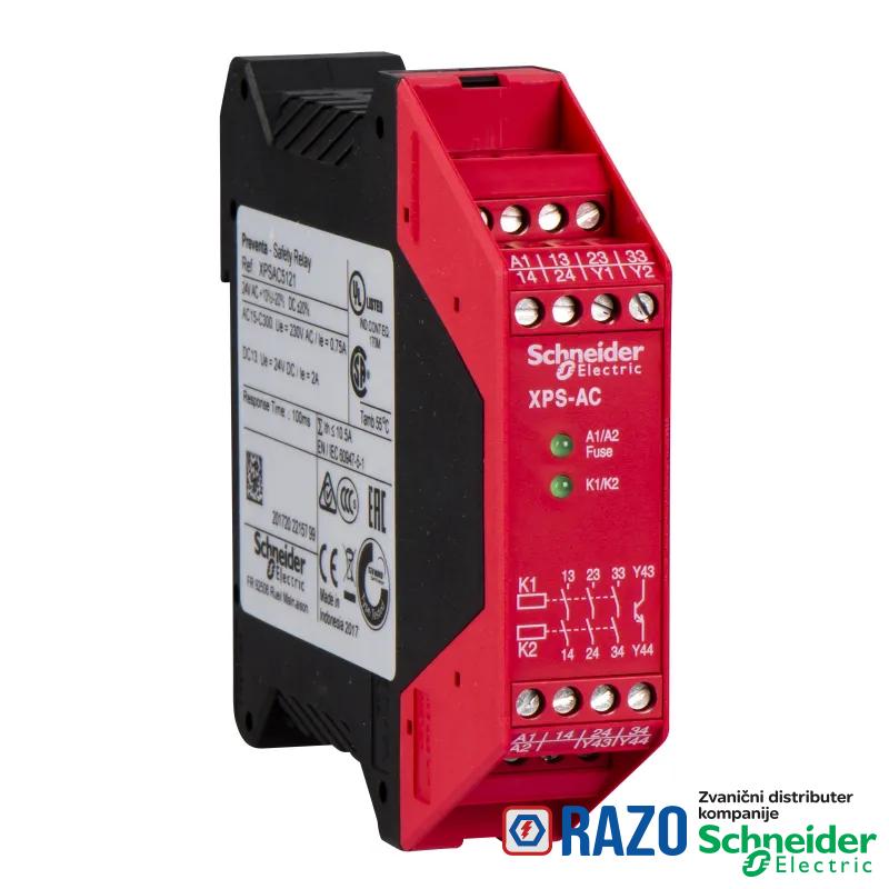 modul XPSAC - nužno isključenje - 24 V AC DC 