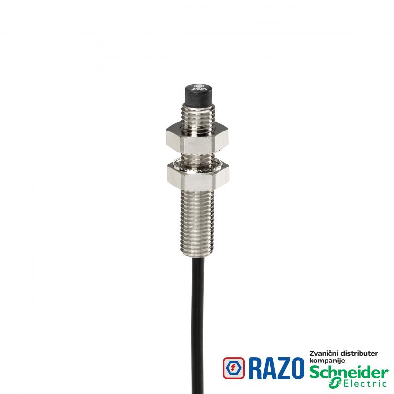 induktivni senzor XS1 M8 - D42mm - mesing - Sn1.5mm - 12..24VDC - kabl 5m 