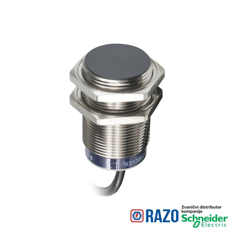 induktivni senzor XS1 M30 - L43mm - mesing - Sn15mm - 12..24VDC - kabl 2m 