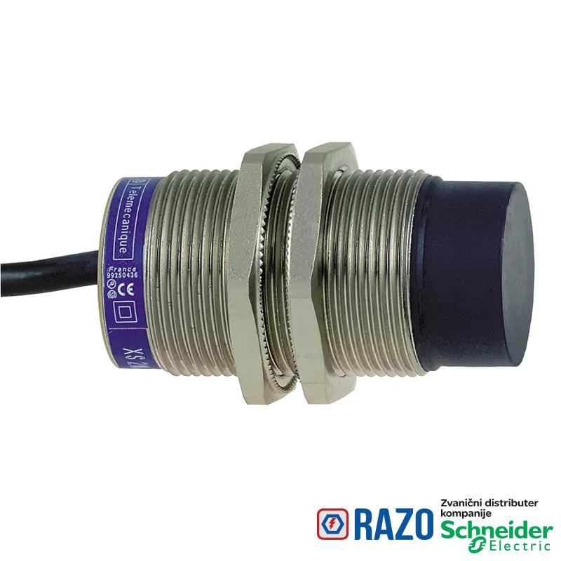 induktivni senzor XS2 M30 - D63mm - mesing - Sn15mm - 12..24VDC - kabl 2m 