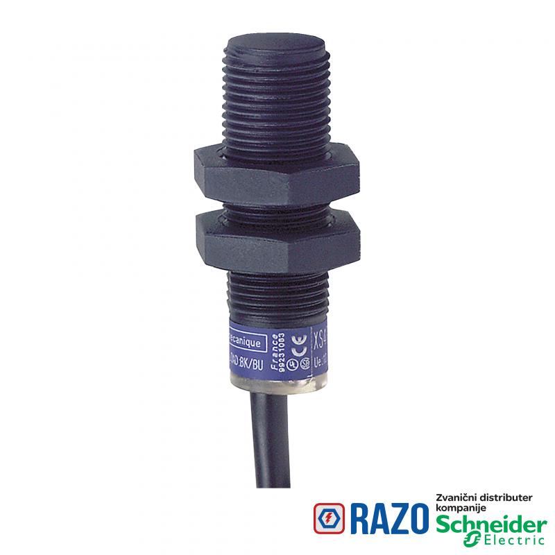 induktivni senzor XS4 M12 - D35mm - PPS - Sn4mm - 12..24VDC - kabl 2m 